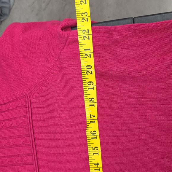 CJ Banks envelope collar sweater NWOT - Picture 7 of 8